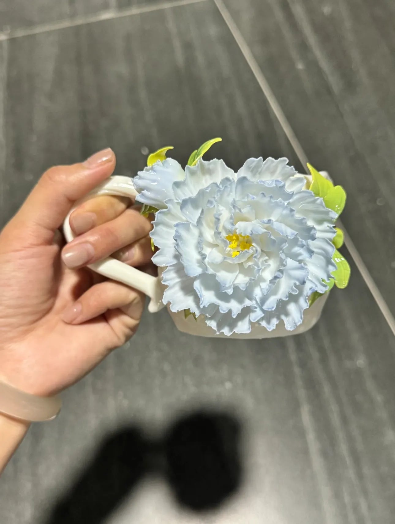 Handmade Ceramic Cup – Minimalist Pottery Mug for Coffee & Tea