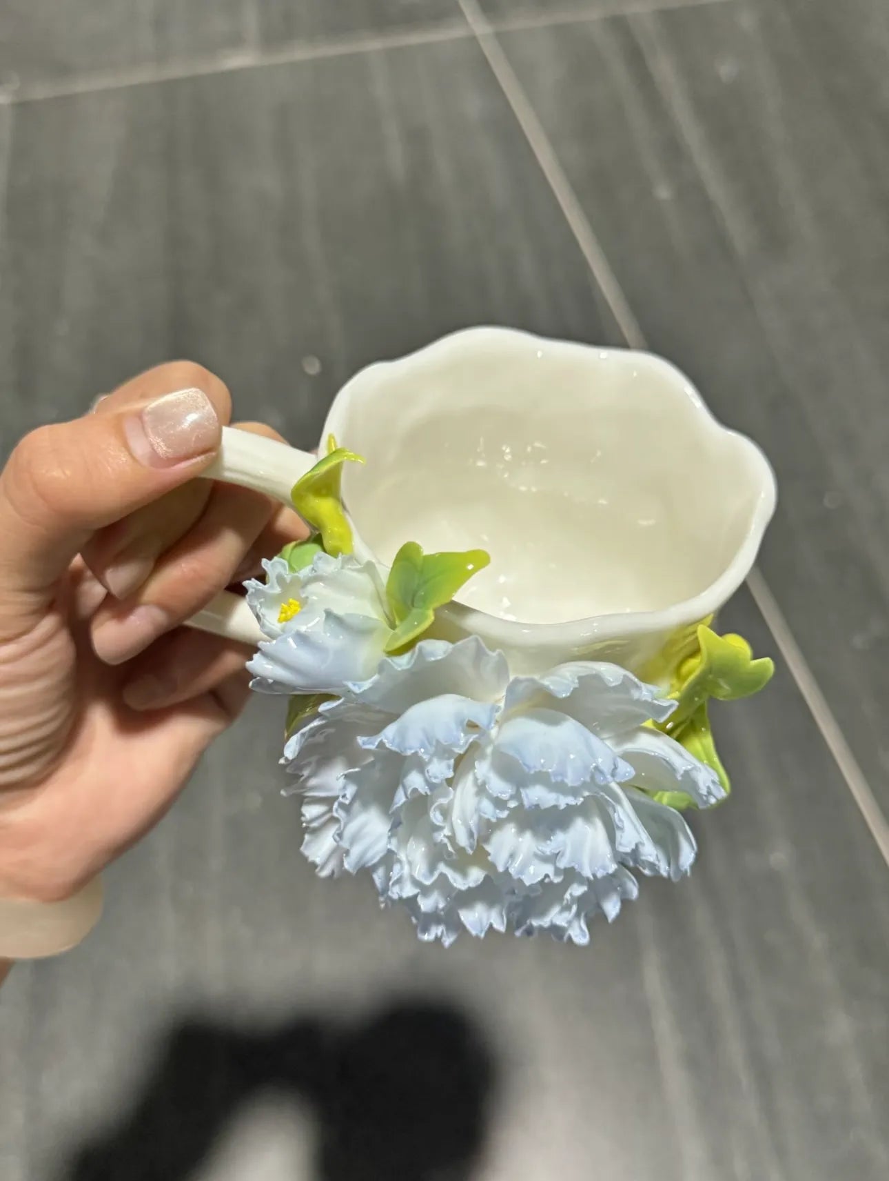 Handmade Ceramic Cup – Minimalist Pottery Mug for Coffee & Tea