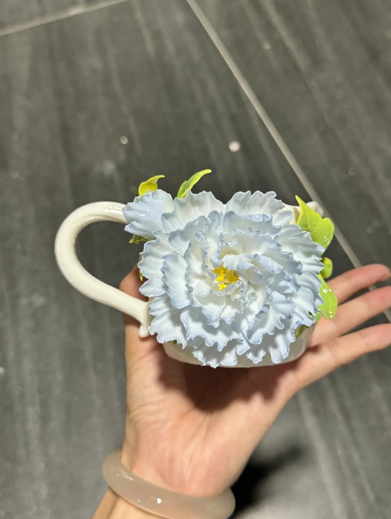 Handmade Ceramic Cup – Minimalist Pottery Mug for Coffee & Tea