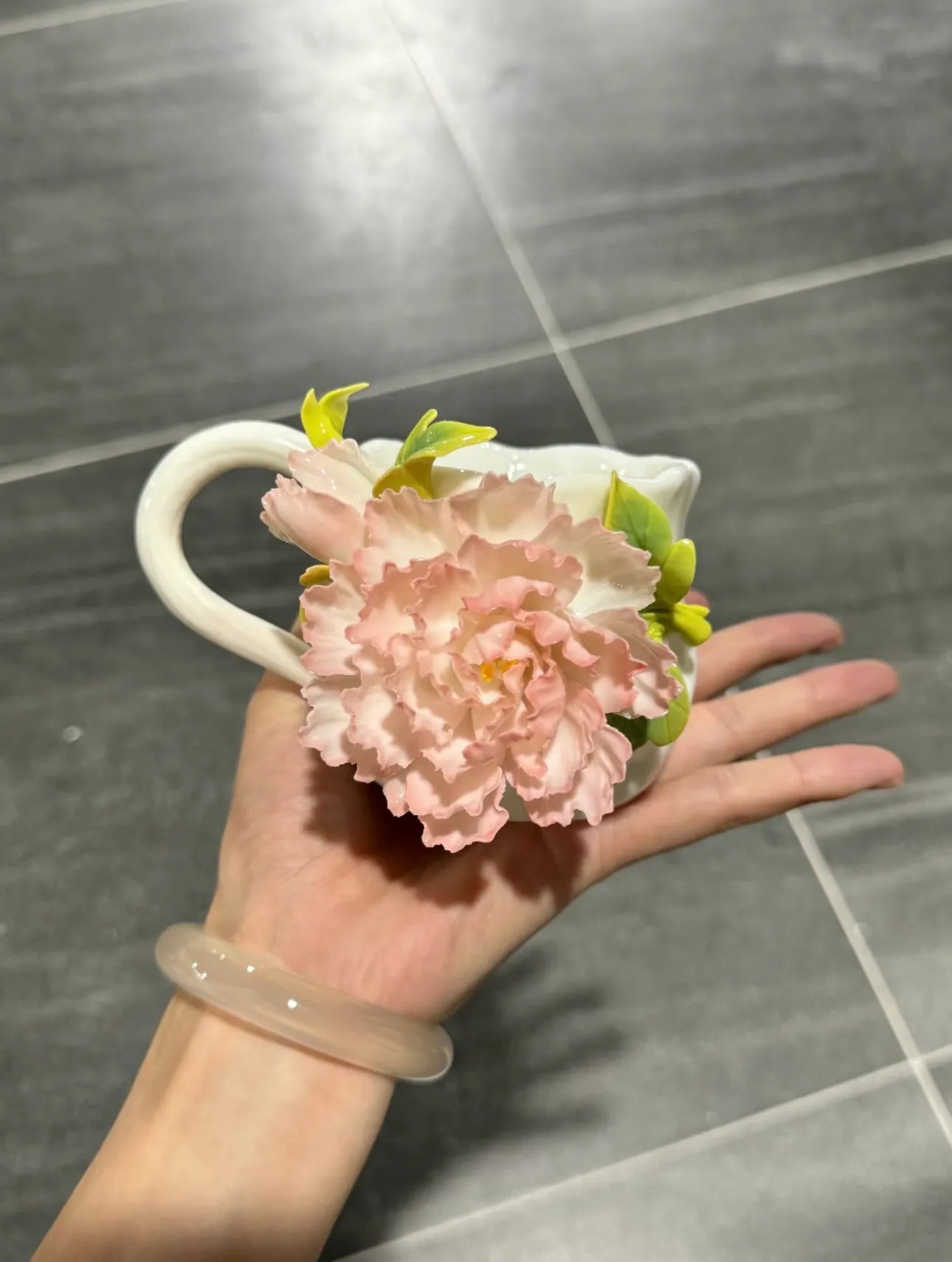 Handmade Ceramic Cup – Minimalist Pottery Mug for Coffee & Tea