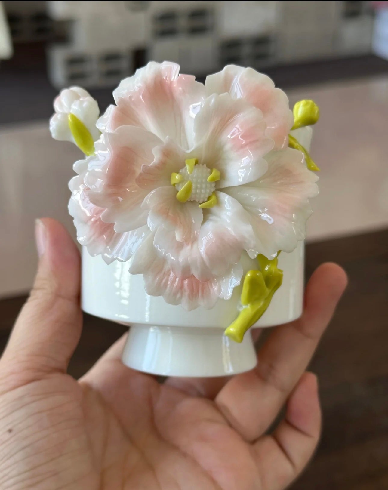 Art Ceramic Cup - Three-dimensional Painted Ceramic Cup