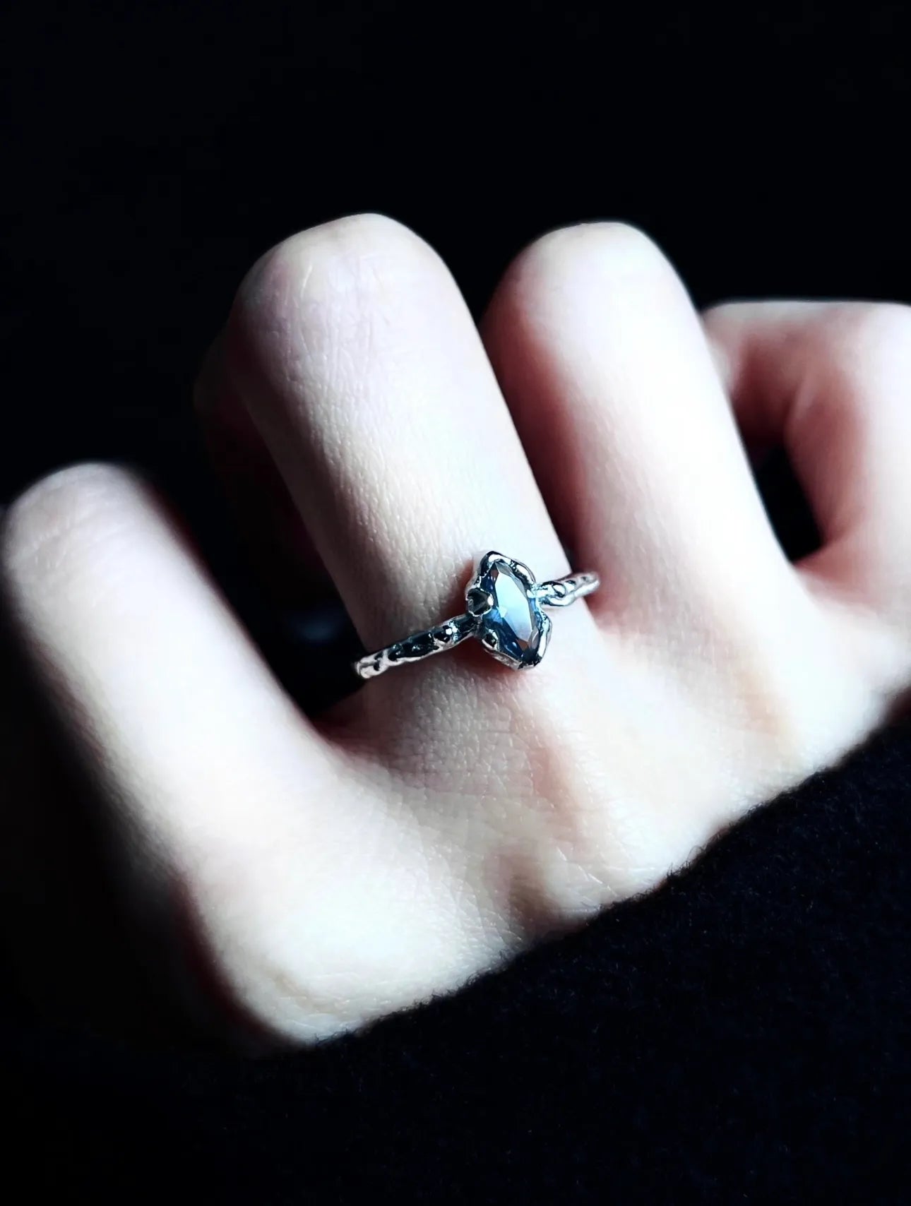 Broken Star - Luxus-Diamantring
