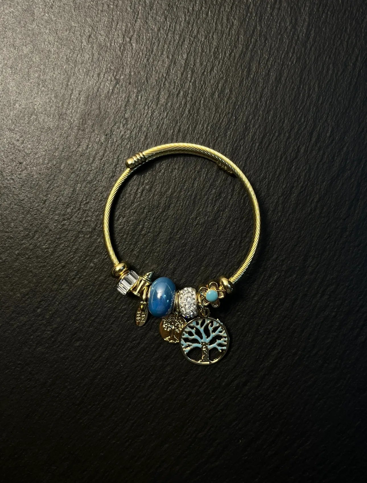 Blue Mist Jungle Retro Armband - Boho Style Modearmband