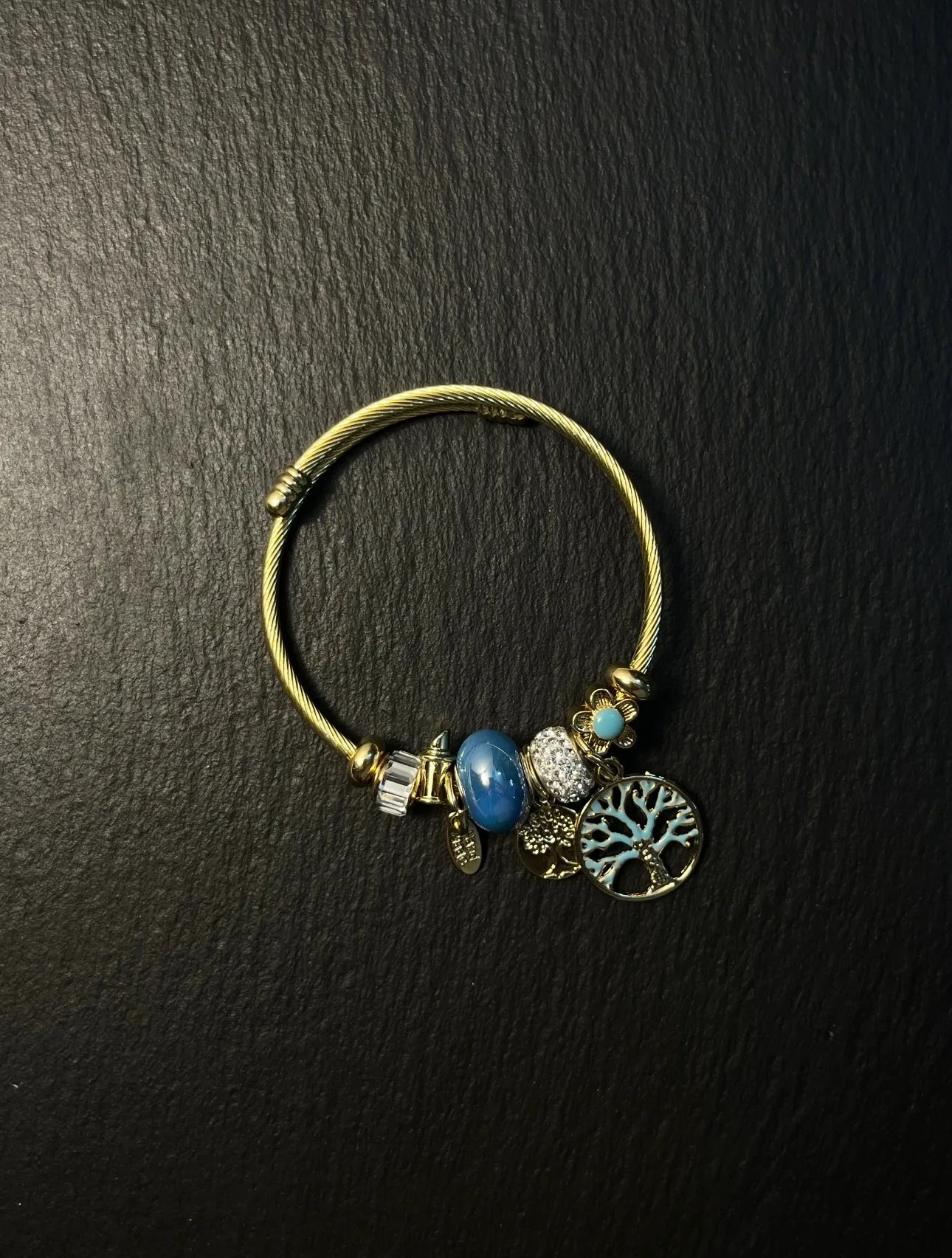Blue Mist Jungle Retro Armband - Boho Style Modearmband