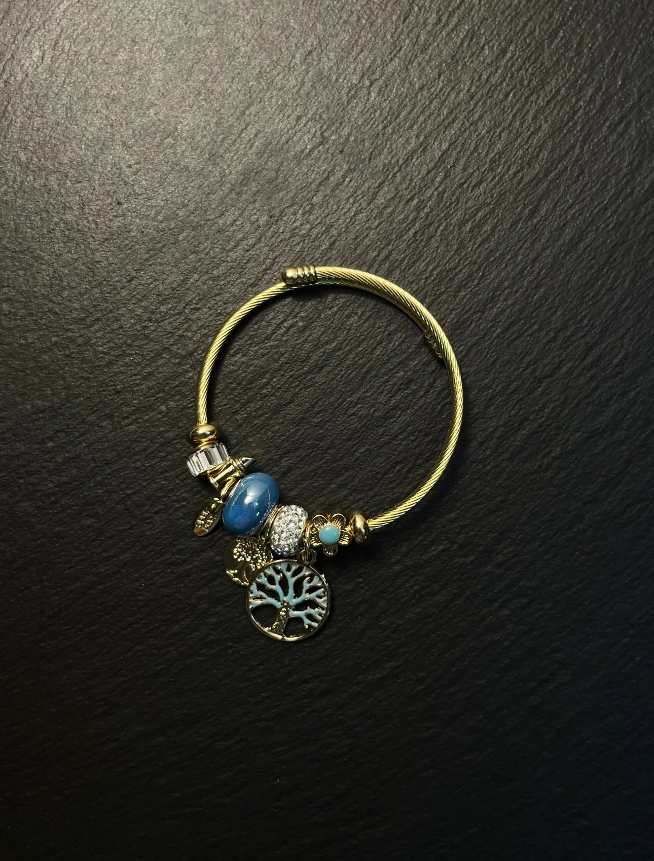 Blue Mist Jungle Retro Armband - Boho Style Modearmband