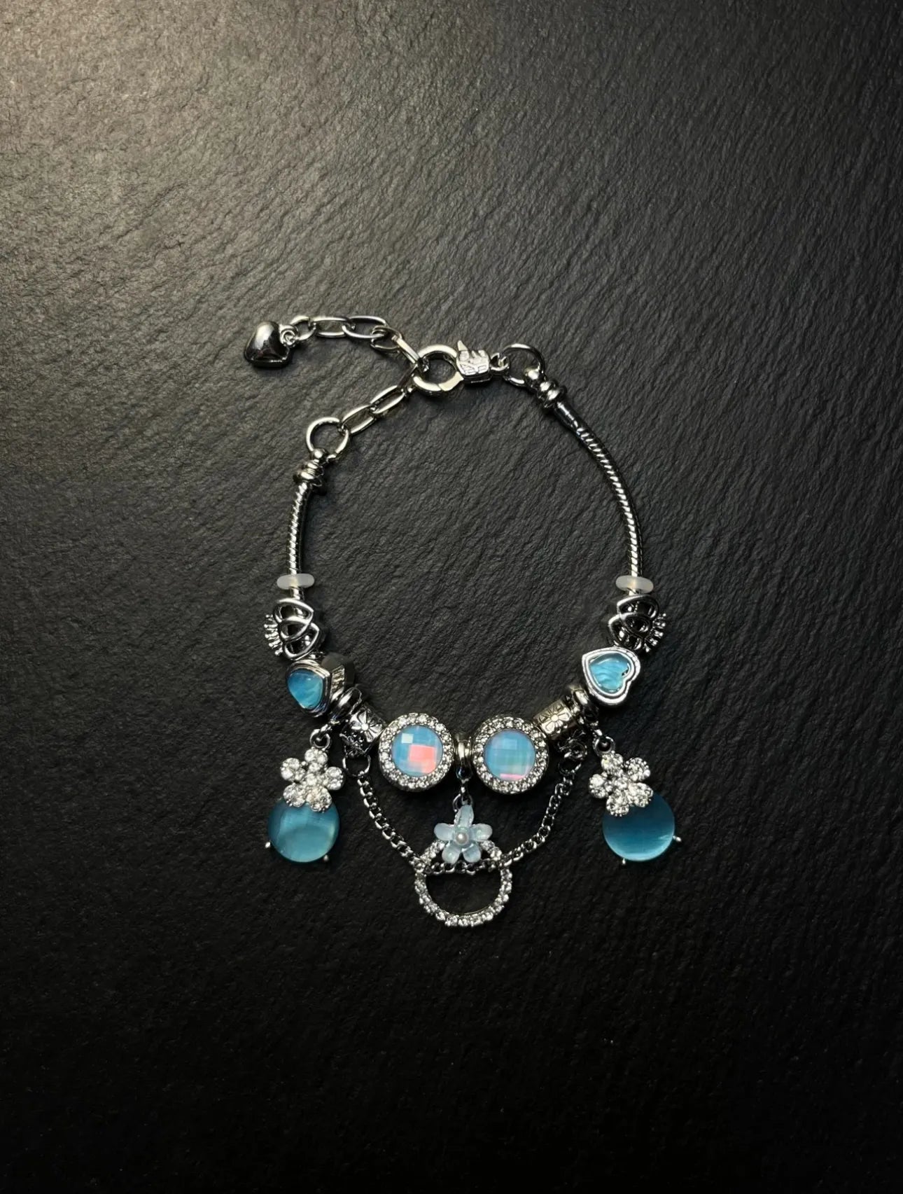 Fantasy Waltz Ocean Heart Bracelet - Gift to Young Women
