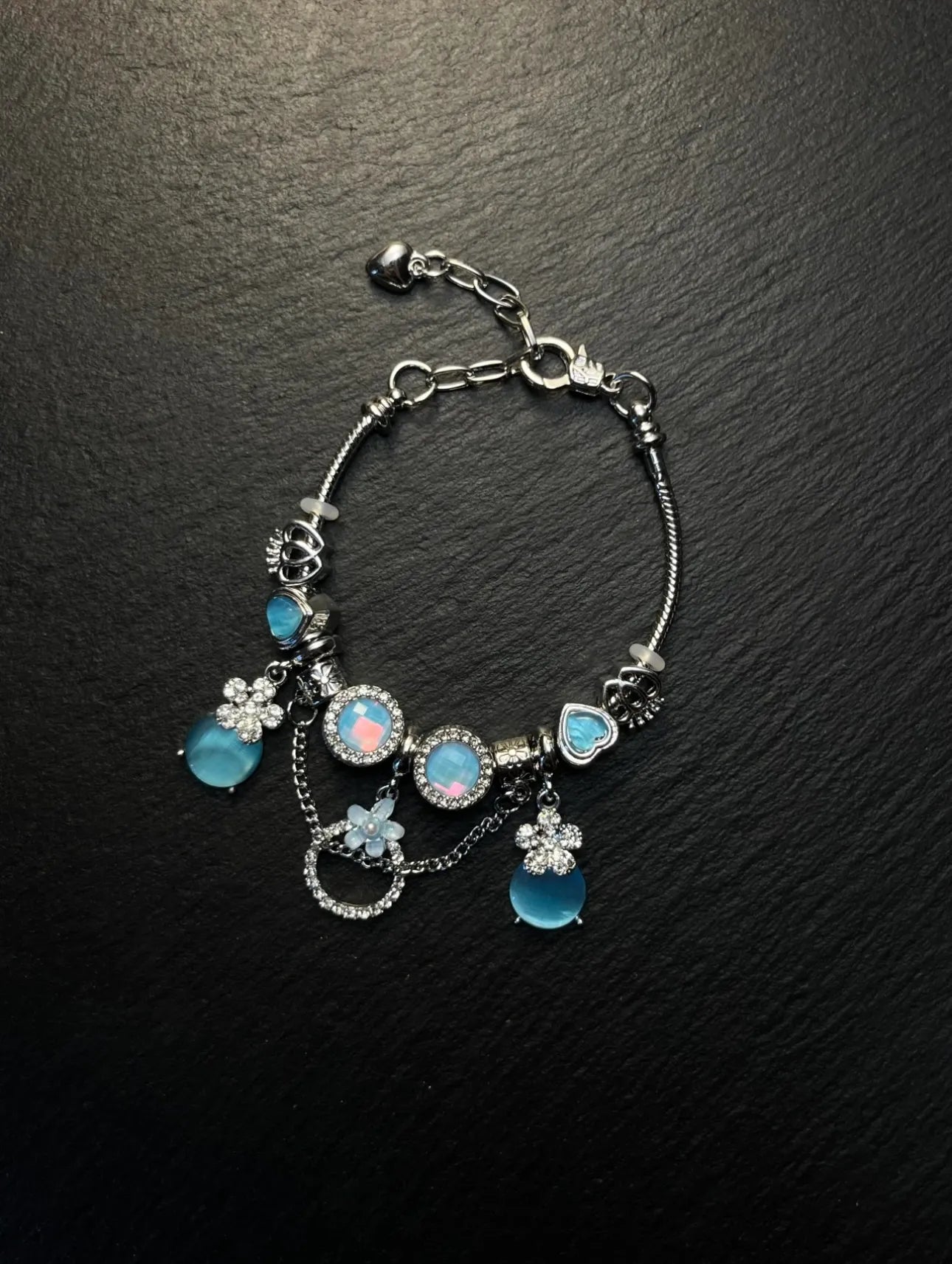 Fantasy Waltz Ocean Heart Bracelet - Gift to Young Women