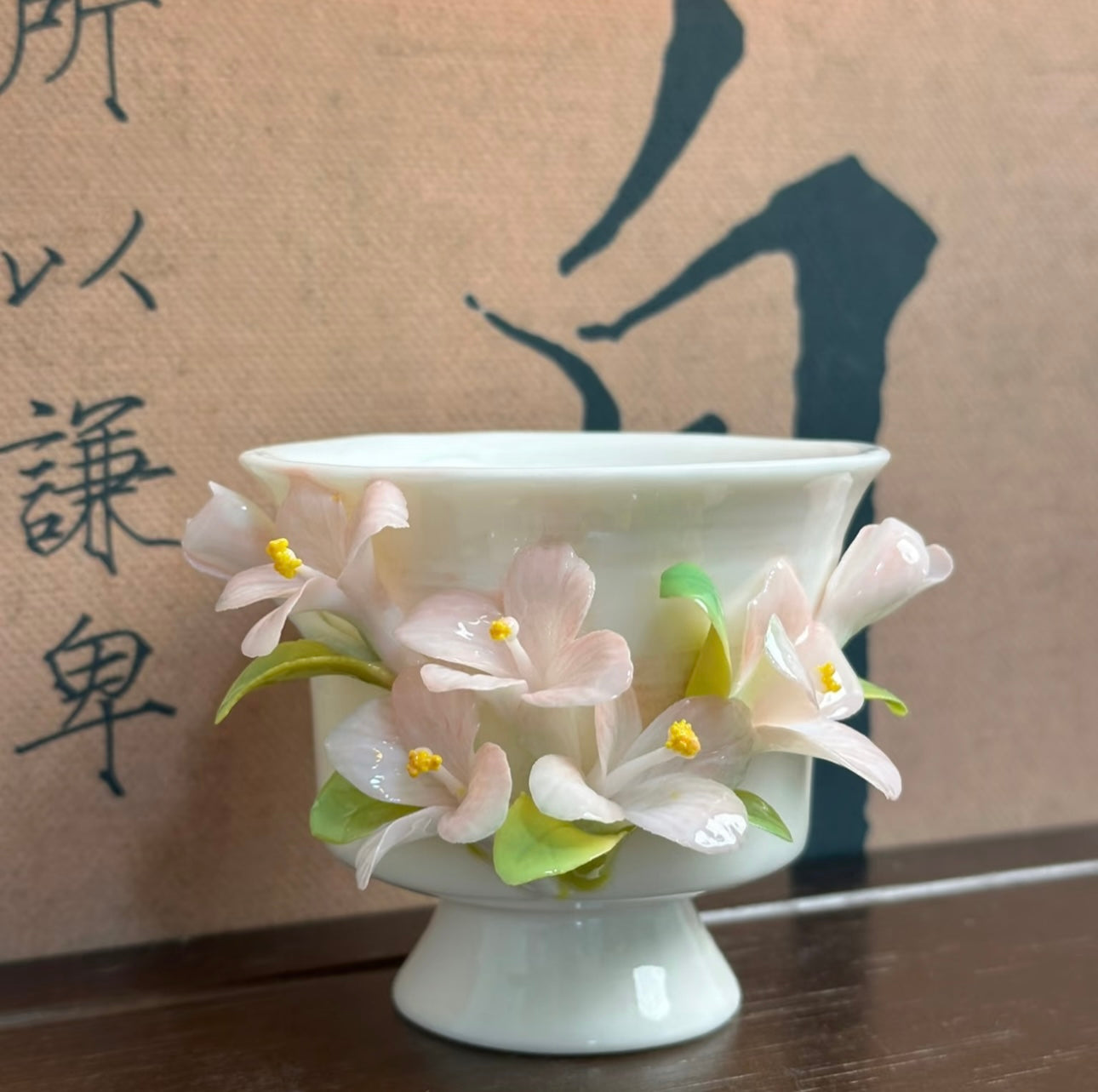Handmade Ceramic Cup – Hand-Painted Pottery Mug – Artistic Coffee & Tea Drinkware