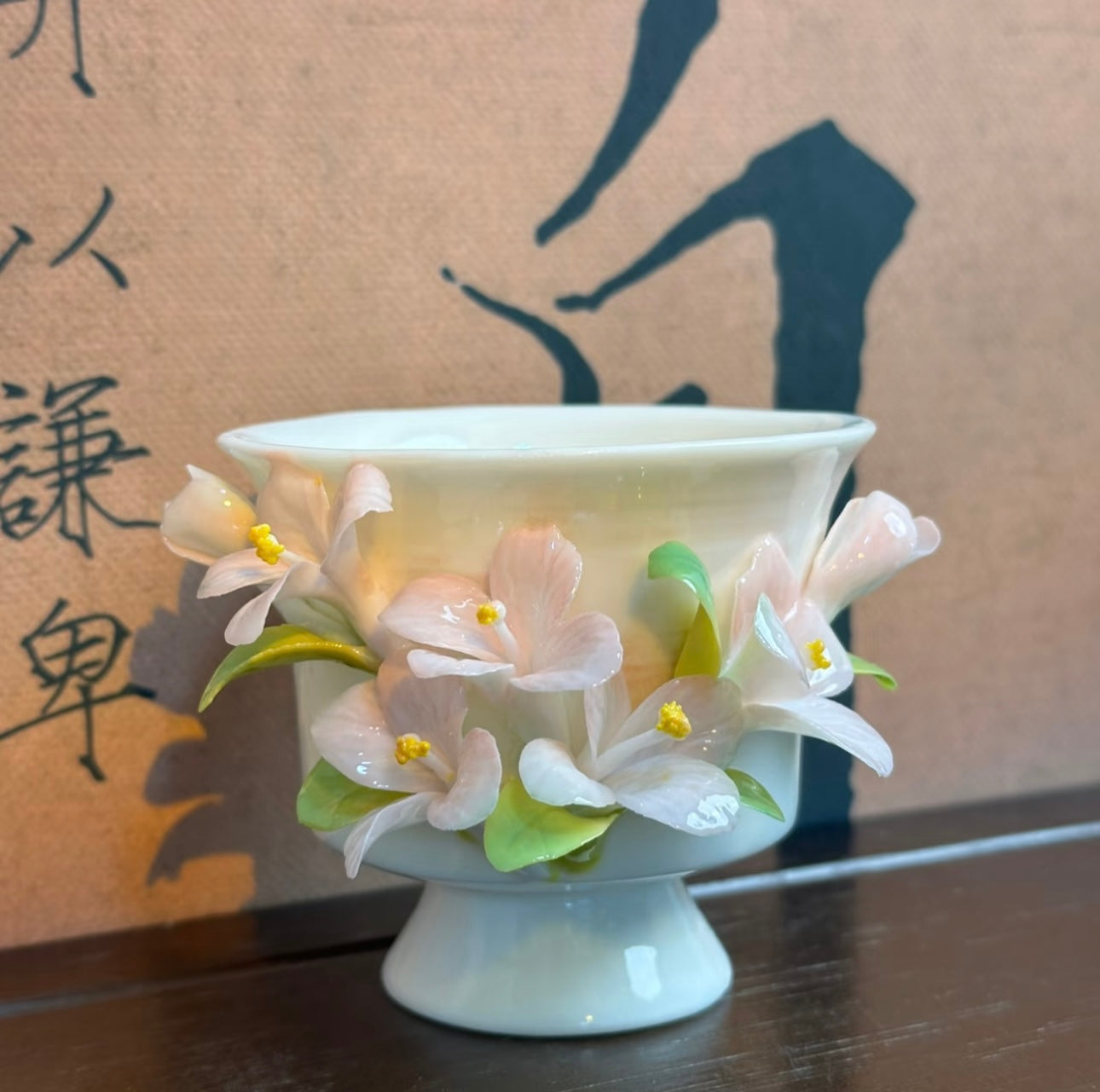 Handmade Ceramic Cup – Hand-Painted Pottery Mug – Artistic Coffee & Tea Drinkware