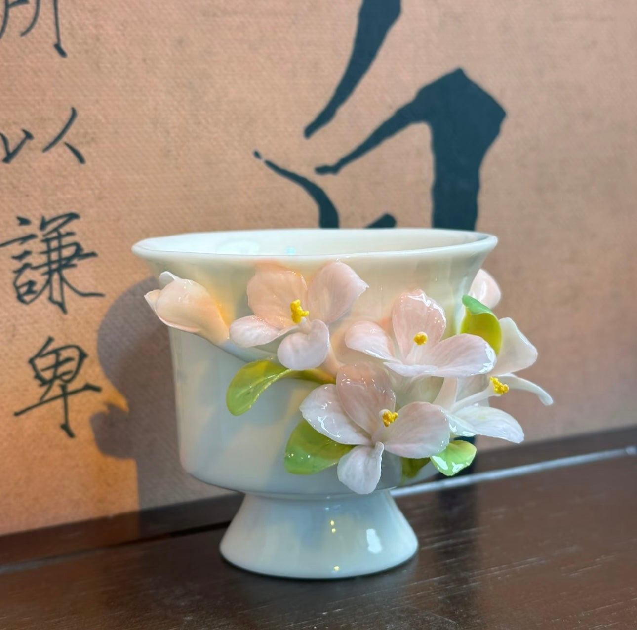 Handmade Ceramic Cup – Hand-Painted Pottery Mug – Artistic Coffee & Tea Drinkware