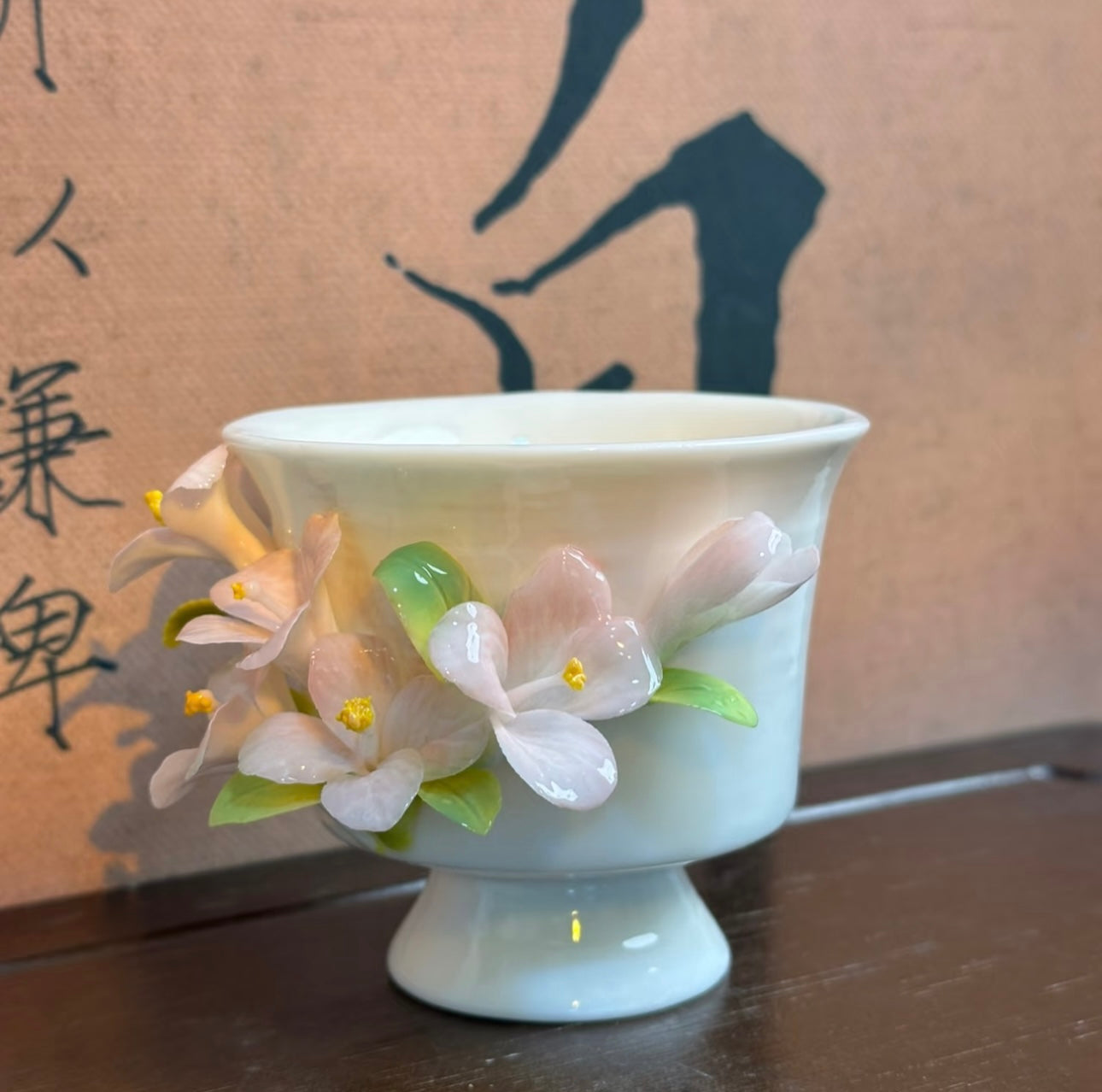 Handmade Ceramic Cup – Hand-Painted Pottery Mug – Artistic Coffee & Tea Drinkware