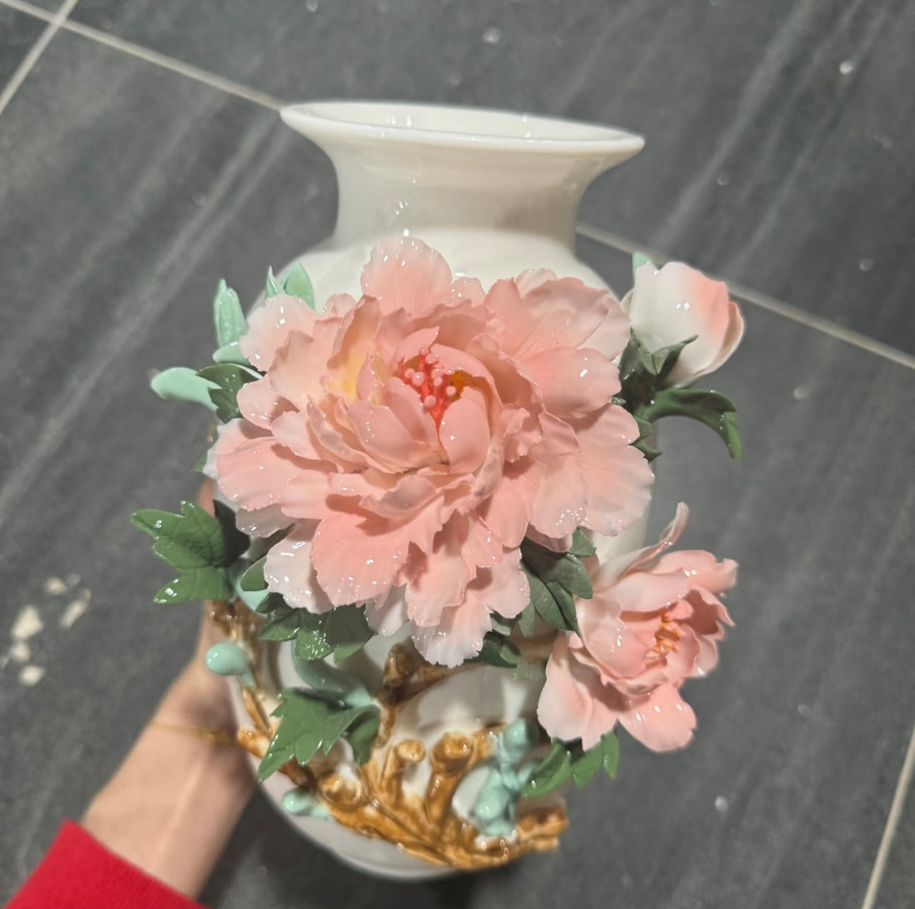 Rustic Ceramic Vase – Handmade Pottery Flower Holder