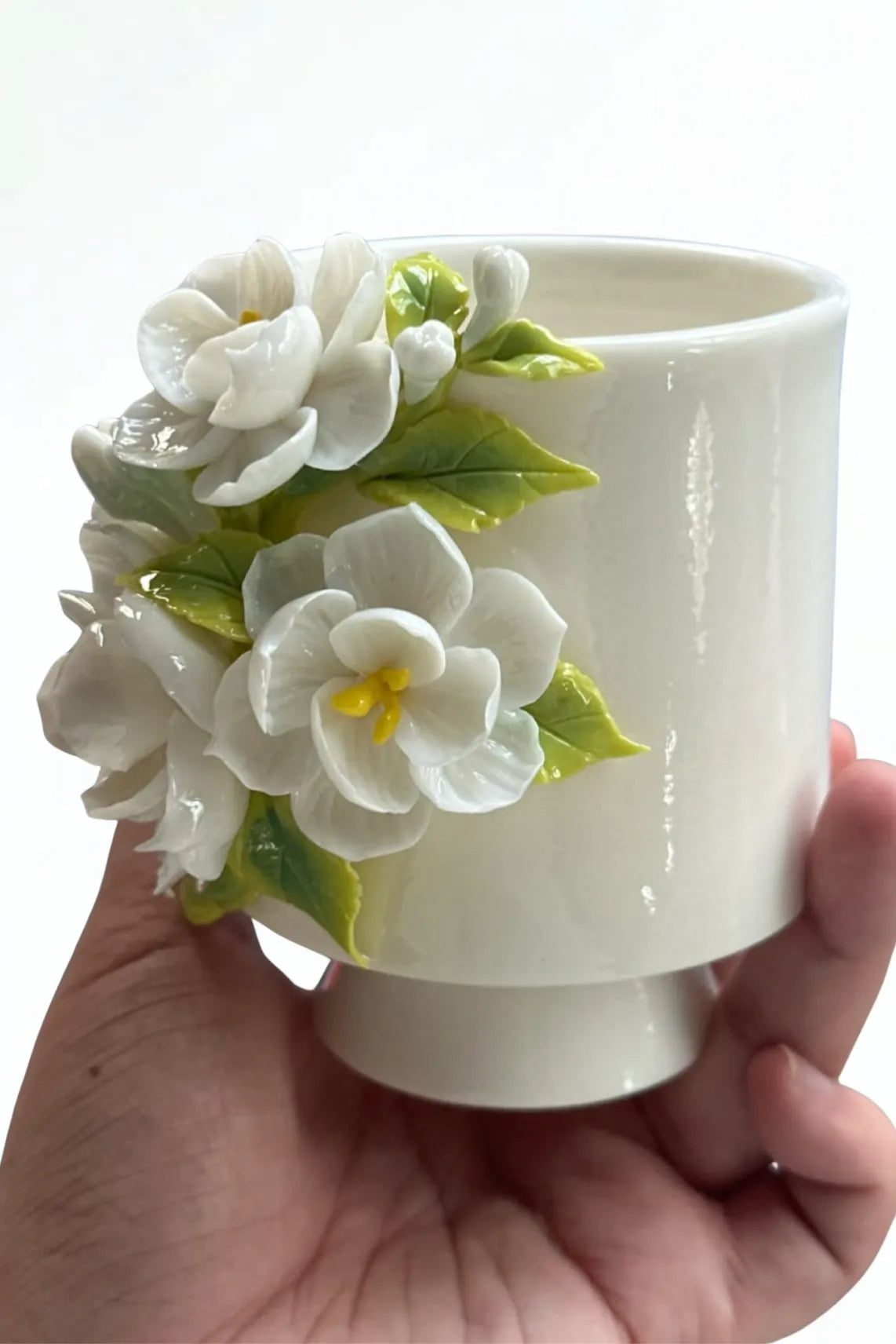 Jasmine Handmade Ceramic Cup