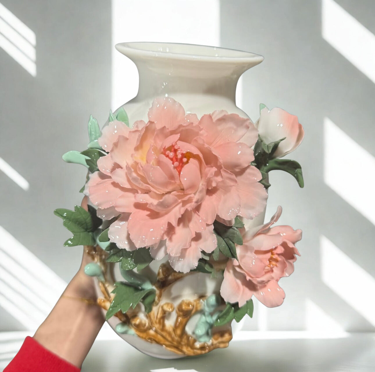 Rustic Ceramic Vase – Handmade Pottery Flower Holder