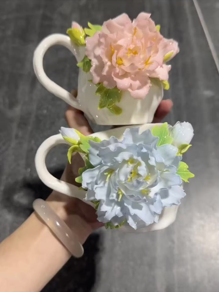 Handmade Ceramic Cup – Minimalist Pottery Mug for Coffee & Tea.